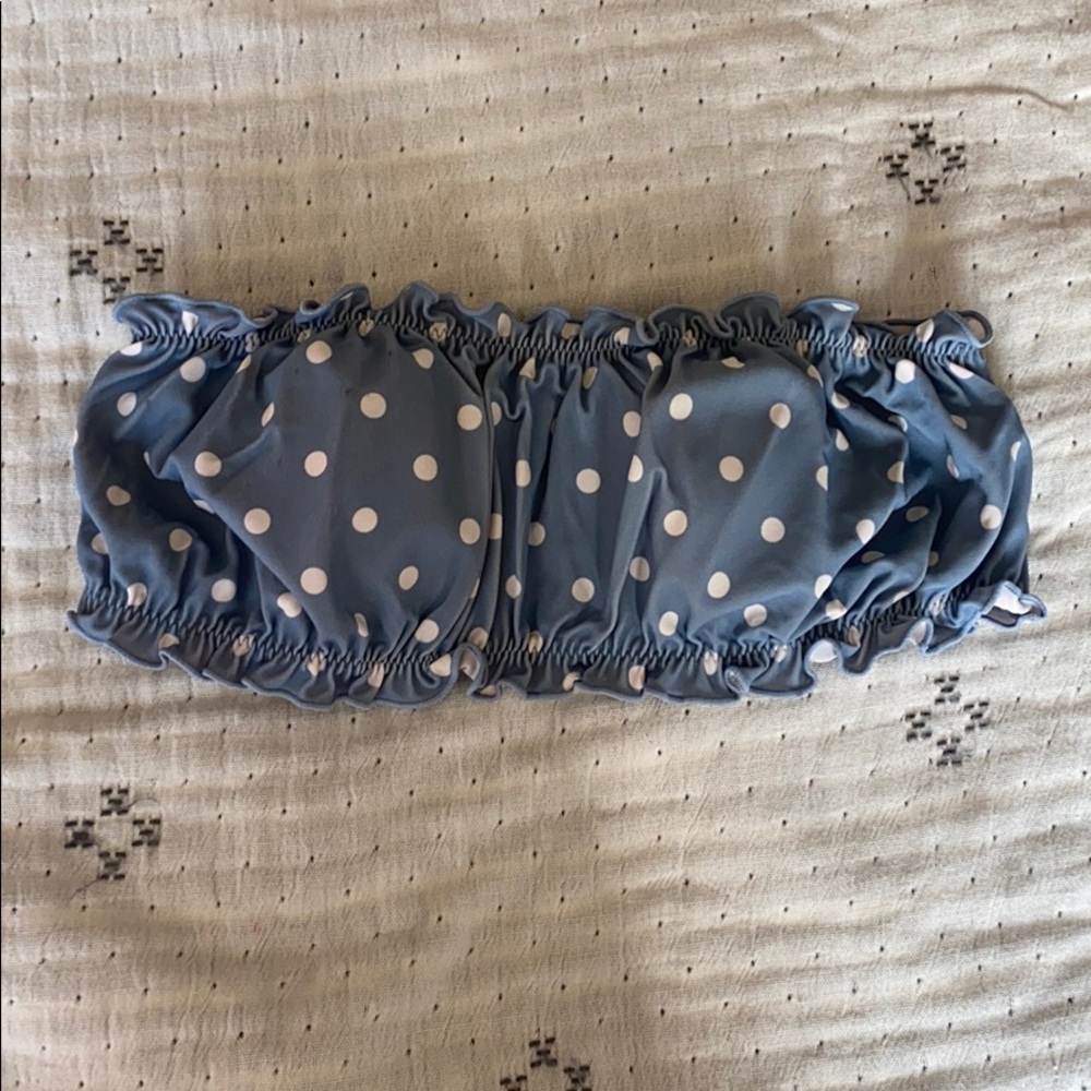 PacSun bandeau swim top